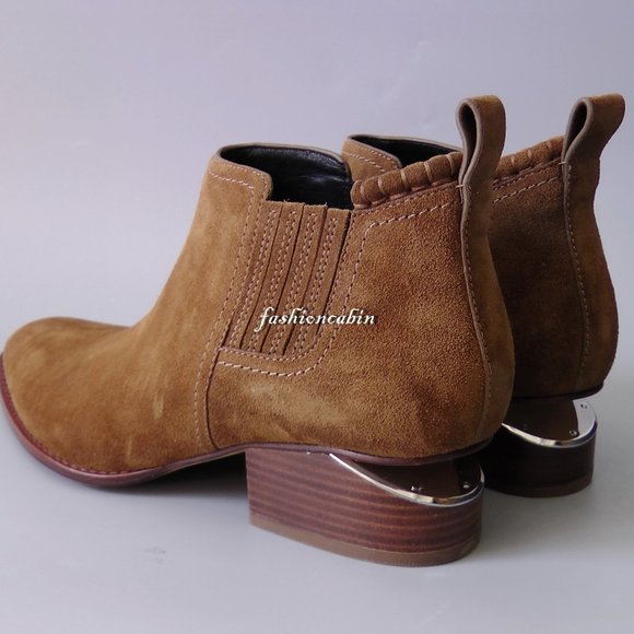 NEW ALEXANDER WANG Kori Suede Bootie - Picture 9 of 13